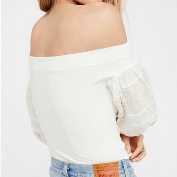 Free people rock with it top in ivory - Picture 2 of 3